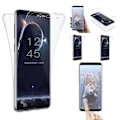 Miniatyrbillede 2 af 11: Samsung Galaxy S9+ Dubbelsidigt silikonfodral med TOUCHFUNKTION Rosa