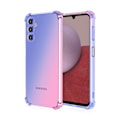 Pikkukuva 1 / 11: Samsung Galaxy A24 4G - Stilrent Skyddande Silikon Skal Blå/Rosa