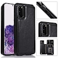 Miniatyrbillede 1 af 11: Samsung Galaxy S20 FE - Effektivt cover med kortrum Svart