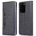 Pikkukuva 9 / 11: Samsung Galaxy S20 - Floveme Plånboksfodral Silver