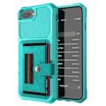 Miniatyrbilde 4 av 11: Genomtänkt Skal med Kortfack - iPhone 7 Plus Blå