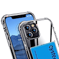 Miniatyrbild 11 av 11: iPhone 13 Pro Max - Skal med Korthållare Blå