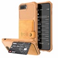 Pikkukuva 4 / 11: iPhone 8 Plus - Praktiskt Skal med Kortfack Röd