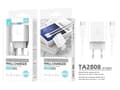 Snabbladdare Adapter med Kabel TYP-C till TYP-C
