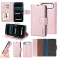 iPhone 17 Air Hanman Miro 2-in-1 Plånboksfodral i Premium PU-Läder Roséguld