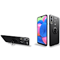 Miniatyrbilde 8 av 11: Samsung Galaxy A20S - Skal med Ringhållare Svart/Röd