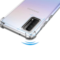 Miniatyrbild 7 av 11: Huawei P Smart 2021 - Skyddande Silikonskal (Floveme) Transparent/Genomskinlig