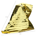 Miniatyrbilde 11 av 11: Överlevnads Filt / Nödläges Filt Reflekterande 210x160 Guld