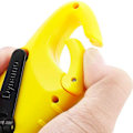 Miniatyrbild 8 av 11: Solcellsdriven & Handvevad Mini LED Ficklampa - Din Pålitliga Partner för Alla Äventyr Svart