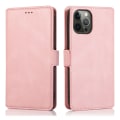 Miniatyrbilde 7 av 11: iPhone 15 Pro Max  Plånboksfodral i läder med flip-funktion (3-kortfack) Red
