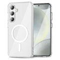 Pikkukuva 1 / 11: Magnetiskt trådlöst laddningsskal i PC-material för Galaxy S21 Transparent