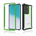 Miniatyrbilde 1 av 11: Samsung Galaxy S20 - Stötdämpande Stilrent Skal MultiColor Svart/Grön