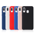 Miniatyrbilde 2 av 11: Samsung Galaxy A40 - Skyddande Matt Silikonskal Marinblå