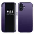 iPhone 16 Fodral - Smart Fönster & Fullt Skydd Lila