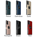 Pikkukuva 8 / 11: Samsung Galaxy A71 - Leman Skal med Ringhållare Roséguld