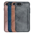 Miniatyrbilde 2 av 11: Elegant Skal med Kortfack - iPhone 8 Mörkblå Mörkblå