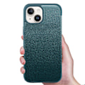Miniatyrbild 10 av 11: iPhone 13 mini - Skyddsfodral med Fönster och Fack Grön