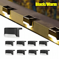 Miniatyrbillede 6 af 11: Effektfuld Solcelle Udendørsbelysning Trådløs (4 stk) Black