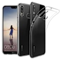 Miniatyrbild 1 av 11: Huawei P20 Lite - Smart Skyddsskal i Silikon från FLOVEME Transparent/Genomskinlig