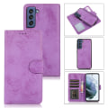 Miniatyrbillede 1 af 11: Samsung Galaxy S21 FE - LEMAN Wallet etui Lila