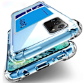 Pikkukuva 11 / 11: Samsung Galaxy Note 20 Ultra - Silikoni Bumper Kotelo Korttipidikkeellä Transparent/Genomskinlig