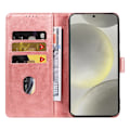 Pikkukuva 4 / 11: S24 Plus - Läderplånboksfodral i 6 färger Pink gold