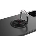 Miniatyrbild 8 av 11: iPhone 11 - Skyddande Stilrent Skal med Ringhållare Svart