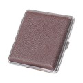 Miniatyrbild 1 av 11: Slittåligt Cigarett Fodral PU-LÄDER Brun