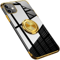 Miniatyrbillede 1 af 11: iPhone 12 Mini - Skyddsskal med Ringhållare (FLOVEME) Guld