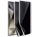 Pikkukuva 8 / 11: 3-PACK Samsung Galaxy S24 Plus Integritetsskyddande Hydrogel Mjuk skärmskydd Transparent, Svart Ram