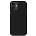 Miniatyrbild 4 av 11: iPhone 12 - Mattbehandlat Skyddsskal & Mjukt Skärmskydd Svart