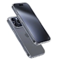 Miniatyrbilde 9 av 11: iPhone 16 Pro Max - Ultra-Tunt Silikonskal med Exceptionellt Skydd! Genomskinlig