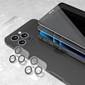 Miniatyrbillede 11 af 11: Högkvalitativt Ultratunt Kameralinsskydd iPhone 12 Pro Max Transparent