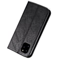 Miniatyrbillede 9 af 11: iPhone 11 Pro - Praktiskt Retro Plånboksfodral (AZNS) Black Svart