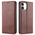 Pikkukuva 5 / 11: iPhone 12 Mini - AZNS Plånboksfodral Brun