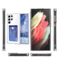 Miniatyrbild 6 av 11: Samsung Galaxy S24 Ultra - Stilrent Skal med Korthållare Transparent