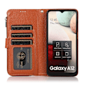Miniatyrbild 8 av 11: Samsung Galaxy A12 - Plånboksfodral Grön