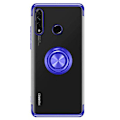Miniatyrbillede 9 af 11: Huawei P40 Lite E - Floveme Skal med Ringhållare Blå