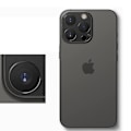 Pikkukuva 3 / 11: iPhone 15 Pro Kameralinsskydd 2.5D HD-Clear 0,4mm Transparent