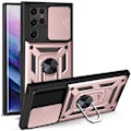 Miniatyrbild 1 av 11: Samsung Galaxy S24 Ultra - Funktionellt Skal i Stilsäker Design Roséguld