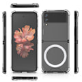 Miniatyrbillede 7 af 8: Samsung Galaxy Z Flip 4 - Magnetiskt Skyddsskal Genomskinlig