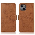 Pikkukuva 1 / 11: iPhone 15 - Lompakkokotelo Magneettinen Korttitasku useissa Väreissä Brown