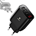 Miniatyrbild 1 av 11: Väggadapter från Baseus Svart