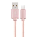 Miniatyrbilde 8 av 11: USB-C/Type-C Snabbladdningskabel 200cm (Slitstark/Metallhuvuden) Svart