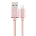 Miniatyrbillede 8 af 11: USB-C/Type-C Snabbladdningskabel 200cm (Slitstark/Metallhuvuden) Svart