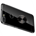 Miniatyrbild 10 av 11: Huawei P Smart 2018 - Praktiskt Silikonskal med Ringhållare Blå
