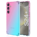 Miniatyrbild 9 av 10: S24 - Gradient luftkudd-TPU-fodral Rosa/Lila