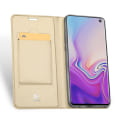 Miniatyrbild 10 av 11: DUX DUCIS Stilrent Fodral med Kortfack - Samsung Galaxy S10e Guld