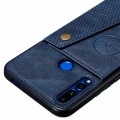 Miniatyrbillede 9 af 11: Huawei P Smart Z - Retro Skal med Korthållare Mörkblå