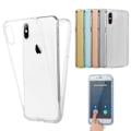 Pikkukuva 4 / 9: Crystal-Fodral med Touchsensorer (Dubbelsidigt) iPhone XR Svart